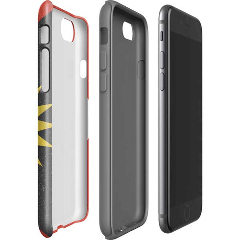 Antigua and Barbuda Flag Distressed iPhone SE (2nd & 3rd Gen) Pro Case